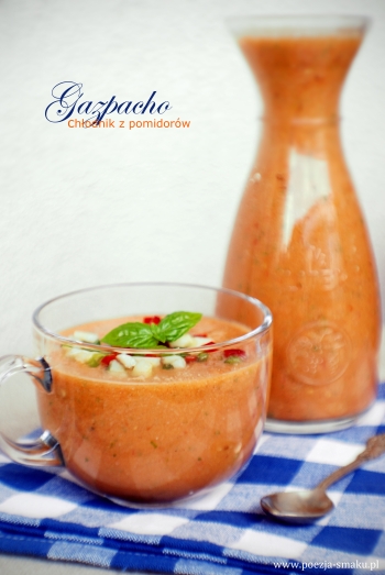 Gazpacho chłodnik z pomidorów