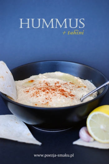 Hummus - pasta z ciecierzycy i tahini