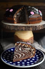 Ciasto zebra - babka w zebrę
