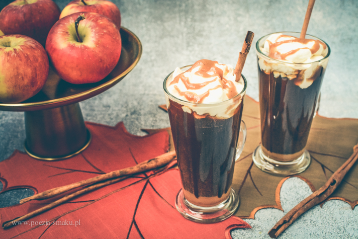 Kawa z karmelem jabłkowym